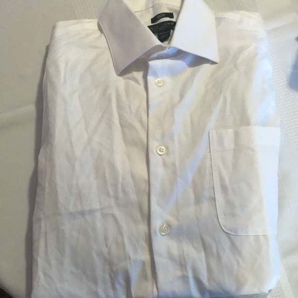 Pronto Uomo Other - NWT Mens long sleeve white dress shirt by Pronto Uomo. Size 16 32/33